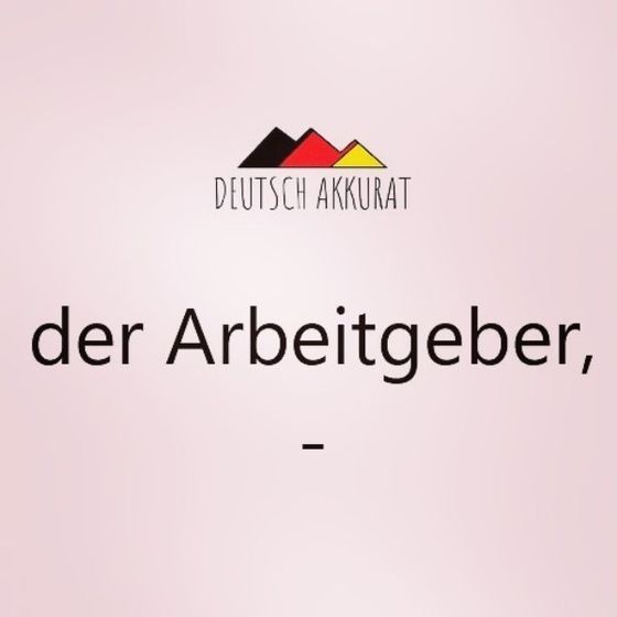 der Arbeitgeber, -