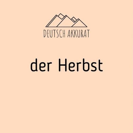 der Herbst