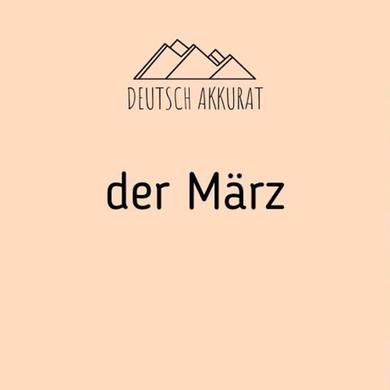 der März