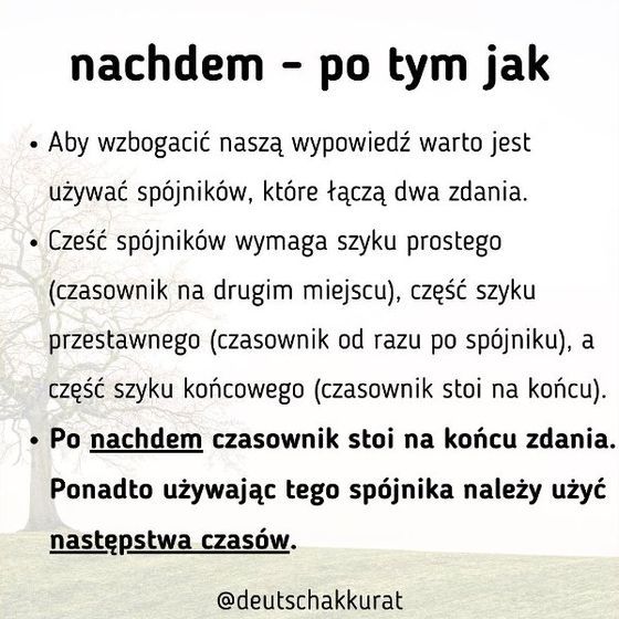 nachdem