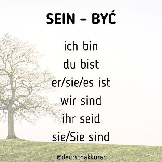 Sein – być