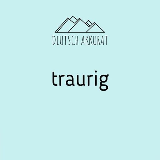 traurig