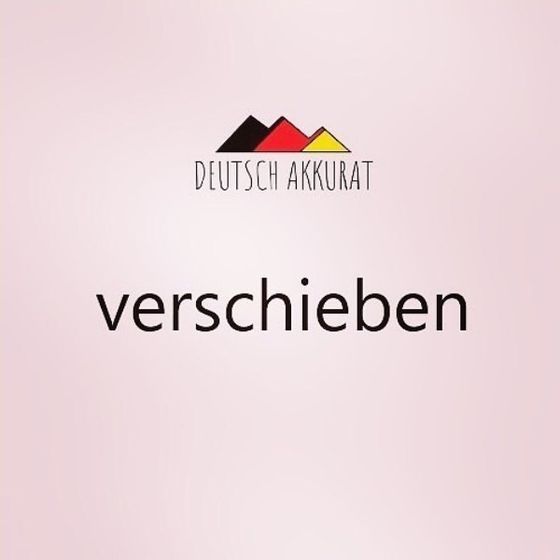 verschieben
