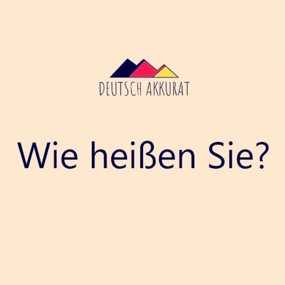 Wie heißen Sie?